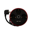 GEYER Πολύπριζο μαύρο με διακόπτη 3 θέσεις & 2xUSB GNBKU03/E