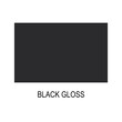 Σπρέι μαύρο γυαλιστερό "Black Gloss" Quantum RAL 9005 - 400ml