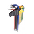 TOP MASTER Torx σετ 9τεμ CR-V πλαστική θήκη μεγάλο μέγεθος πολύχρωμα 390174 TOP MASTER Torx σετ 9τεμ CR-V πλαστική θήκη μεγάλο μέγεθος πολύχρωμα 390174