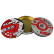 RAIDER Τροχός κοπής inox A60T 115*1.0*22.2mm σε μεταλικό κουτί 160157 (τιμή/τεμ) RAIDER Τροχός κοπής inox A60T 115*1.0*22.2mm σε μεταλικό κουτί 160157 (τιμή/τεμ)