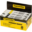 TOP MASTER Μαρκαδόρος ανεξίτηλος 2.8mm μαύρος & κίτρινος 549923 TOP MASTER Μαρκαδόρος ανεξίτηλος 2.8mm μαύρος & κίτρινος 549923
