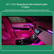 DIQ AMBIENT LR RANGE ROVER VELAR (L560) TRIM mod. 2017-2023 (Digital iQ Ambient Light for LAND ROVER RANGE ROVER VELAR (L560) mod. 2017> with 25 Lights)
