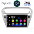 DIGITAL IQ RTB 2092_GPS (9inc) MULTIMEDIA TABLET OEM CITROEN ELYSEE – PEUGEOT 301 mod. 2013&gt;
