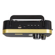 DM-77-542 . Φορητό αναλογικό ραδιόφωνο AM/FM BLOW RA12 μαύρο-χρυσό