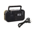 DM-77-542 . Φορητό αναλογικό ραδιόφωνο AM/FM BLOW RA12 μαύρο-χρυσό