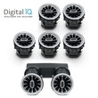 DIQ AMBIENT 8176 CD AIR VENTS BENZ C-GLC (Digital iQ Turbine Air Vent Ambient Light Kit MERCEDES C - GLC mod. 2015-2021)