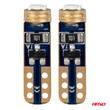 03728/AM ΛΑΜΠΑΚΙΑ T5 W1W 12V 1SMD LED ΜΠΛΕ AMIO - 2 ΤΕΜ.