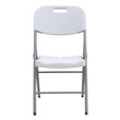 Καρέκλα catering-συνεδρίου πτυσσόμενη Zora pakoworld λευκό 4 τμχ