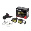 PIAA DKQE30 Quad Edge Cube lamp kit 24W / 3540lm per lamp 2500K
Yellow Wide Angle Driving Beam