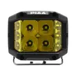 PIAA DKQE30 Quad Edge Cube lamp kit 24W / 3540lm per lamp 2500K
Yellow Wide Angle Driving Beam
