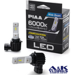 PIAA LEH261 Headlight LED conversion bulb 6000K /17W per bulb 4500lm from 2 bulbs
For HB3/HB4/HIR1/HIR2 Halogen sockets