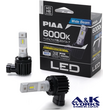 PIAA LEH262 Headlight LED conversion bulb 6000K /34W per bulb 4500lm from17 bulbs
For H11/H8/H9/H16 Halogen sockets