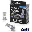 PIAA LEH265 Headlight LED conversion bulb 6000K /12W per bulb 3000lm from 2 bulbs
For H7 Halogen sockets