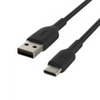 Belkin CAB001bt2MBK USB-A to USB-C Cable, 2M, Black
