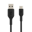 Belkin CAB001bt2MBK USB-A to USB-C Cable, 2M, Black