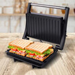 JOCCA PANINI GRILL 2 SLICES 1000W BLACK