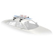 YWB300 . ΒΑΣΗ ΣΚΙ ΟΡΟΦΗΣ ΑΛΟΥΜΙΝΙΟΥ 6 ΣΚΙ ΤΥΠΟΥ NORDIC/4 SNOWBOARD WB300 WHISPBAR