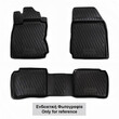 S000.15N/NV . FORD KUGA 06/2008-2013 ΜΑΡΚΕ ΠΑΤΑΚΙΑ ΣΕ ΣΚΑΦΗ TPE ΛΑΣΤΙΧΟ ΣΕ ΜΑΥΡΟ ΧΡΩΜΑ NOVLINE - 4 ΤΕΜ.
