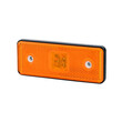 WMLHOR161/4/MT . ΦΩΣ ΟΓΚΟΥ ΑΝΑΚΛΑΣΤΙΚΟ  LD161 12/24V 3LED HORPOL ΠΟΡΤΟΚΑΛΙ 11 x 4 cm -1ΤΕΜ.