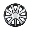 L07100KPL/AM . ΤΑΣΙ 14" FLASH ΜΑΥΡΟ-ΑΣΗΜΙ - AMIO ΣΕΤ 4ΤΕΜ ΣΕ ΣΑΚΟΥΛΑ ΝΑΥΛΟΝ