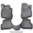 NLC.51.26.210KHN/NV . VW GOLF 6 2009-2012 ΜΑΡΚΕ ΠΑΤΑΚΙΑ ΣΕ ΣΚΑΦΗ TPE ΛΑΣΤΙΧΟ ΣΕ ΜΑΥΡΟ ΧΡΩΜΑ NOVLINE - 4 ΤΕΜ.