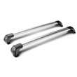 Y8050181 . ΜΠΑΡΕΣ ΟΡΟΦΗΣ ΑΛΟΥΜΙΝΙΟΥ WHISPBAR FLUSH BAR STANDARD 100cm YAKIMA ΜΕ ΚΛΕΙΔΙ - 2 ΤΕΜ.