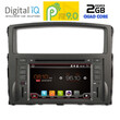 DIGITAL IQ 9038_GPS (7''_DVD) MULTIMEDIA SYSTEM for  MITSUBISHI PAJERO  2006-2013