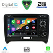 DIGITAL IQ BXE 578_CPA (7" DVD) MULTIMEDIA SYSTEM for AUDI ΤΤ mod. 2007-2015