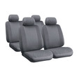 L5497.6 . ΚΑΛΥΜΜΑΤΑ GLAMUR SET POLYESTER ΓΚΡΙ