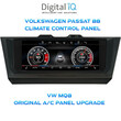DIGITAL IQ CCP 750_CP (6.9") (MQB) VW PASSAT B8 - ARTEON mod. 2016> CLIMATE CONTROL PANEL