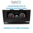 DIGITAL IQ CCP 746_CP (6.9") (PQ) VW GOLF 6 mod. 2008-2013 CLIMATE CONTROL PANEL