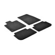 L2313.4 . PEUGEOT 407 4D 05/2004-05/2011 / PEUGEOT 407 SW 09/2004-12/2011 ΜΑΡΚΕ ΠΑΤΑΚΙΑ EXECUTIVE ΜΟΚΕΤΑ ΣΕ ΜΑΥΡΟ ΧΡΩΜΑ ME ΚΟΥΜΠΩΜΑΤΑ LAMPA  - 4 ΤΕΜ.