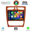 DIGITAL IQ RTG 4402CH_CPA (9inc) MULTIMEDIA TABLET for MERCEDES C (W203) mod. 1999-2004