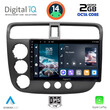 DIGITAL IQ RTG 4187_CPA (9inc) MULTIMEDIA TABLET for HONDA CIVIC 4D mod. 2001-2006