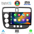 DIGITAL IQ RTG 4187_CPA (9inc) MULTIMEDIA TABLET for HONDA CIVIC 4D mod. 2001-2006