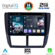 DIGITAL IQ RTG 4662_CPA (9inc) MULTIMEDIA TABLET for SUBARU FORESTER - IMPREZA - XV mod. 2008-2013