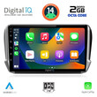 DIGITAL IQ RTG 4508_CPA (10inc) MULTIMEDIA TABLET for PEUGEOT 208-2008 mod. 2012-2021