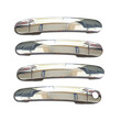 ΧΠ.7611120/SD . VW GOLF 5 PLUS HB 5D 04-07 ΧΕΡΟΥΛΙΑ ΠΟΡΤΑΣ ΧΡΩΜΙΟ ΜΕΤΑΛΛΙΚΑ 4ΠΟΡΤΕΣ 4ΤΕΜ