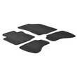 L2460.7 . CITROEN C1 05/2005-05/2014 / PEUGEOT 107 05/2005-12/2014 / TOYOTA AYGO 05/2005-05/2014 ΜΑΡΚΕ ΠΑΤΑΚΙΑ SUMISURA ΛΑΣΤΙΧΟ ΣΕ ΜΑΥΡΟ ΧΡΩΜΑ ME ΚΟΥΜΠΩΜΑΤΑ LAMPA - 4 ΤΕΜ.