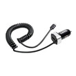 L3892.8/T . Αντάπτορας Αναπτήρα  12/24V 2400mA Διπλός με Θύρα USB+MICRO USB με καλώδιο 150cm