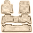 NLC.48.27.212K/NV . TOYOTA LAND CRUISER PRADO 7ΘΕΣΙΟ 12/2009-2013 ΜΑΡΚΕ ΠΑΤΑΚΙΑ ΣΕ ΣΚΑΦΗ TPE ΛΑΣΤΙΧΟ ΣΕ ΜΠΕΖ ΧΡΩΜΑ NOVLINE - 5 ΤΕΜ.