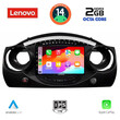LENOVO LVF 5063_CPA (9inc) MULTIMEDIA TABLET for MINI COOPER (R50-R52-R53) mod. 2000-2006