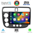 DIGITAL IQ RSB 1187_CPA (9inc) MULTIMEDIA TABLET for HONDA CIVIC 4D mod. 2001-2006