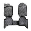 CARFRD00005KHG/NV . FORD RANGER 4D 2011+ ΜΑΡΚΕ ΠΑΤΑΚΙΑ ΣΕ ΣΚΑΦΗ TPE ΛΑΣΤΙΧΟ ΣΕ ΑΝΘΡΑΚΙ ΣΚΟΥΡΟ ΓΚΡΙ ΧΡΩΜΑ NOVLINE - 4 ΤΕΜ.