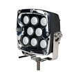 WLC105/MT . ΠΡΟΒΟΛΕΑΣ LED DRIVING LIGHTS  ΜΑΥΡΟΣ/ΧΡΩΜΙΟ 10-32V 80W 5600lm CREE LED ΤΕΤΡΑΓΩΝΟΣ (130 x 130 x 86 mm) M-TECH