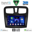 DIGITAL IQ BXC 3108SQ_CPAA (9inc) MULTIMEDIA TABLET for DACIA LOGAN – SANDERO mod. 2012-2019