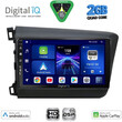 DIGITAL IQ BXC 31904D_CPAA (9inc) MULTIMEDIA TABLET for HONDA CIVIC 4Doors mod. 2012-2016