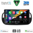 DIGITAL IQ BXC 3130BL_CPAA (9inc) MULTIMEDIA TABLET for FIAT 500 mod. 2007-2015 (BLACK)