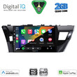 DIGITAL IQ BXC 3714_CPAA (10inc) MULTIMEDIA TABLET for TOYOTA COROLLA mod. 2013-2016