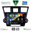 DIGITAL IQ BXC 3719_CPAA (10inc) MULTIMEDIA TABLET for TOYOTA HIGHLANDER mod. 2008-2015